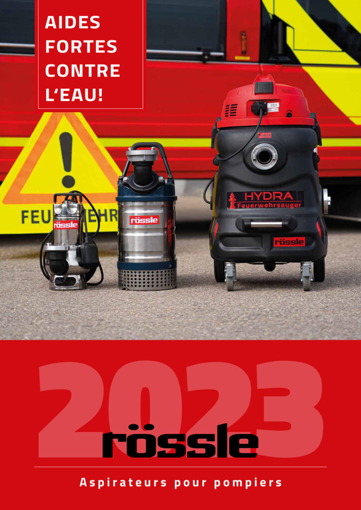 Titelseite Produktkatalog 2023 Französisch