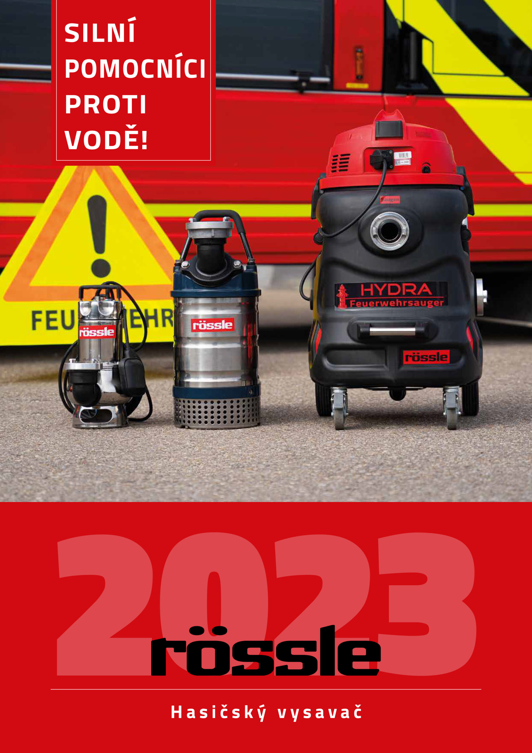 Titelseite Produktkatalog 2023 Tschechisch