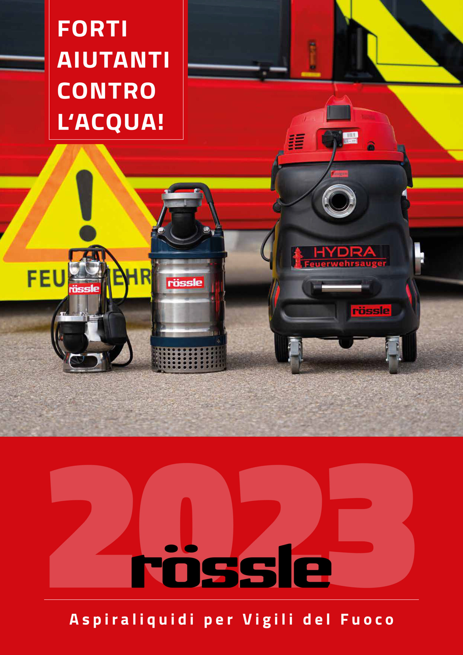 Titelseite Produktkatalog 2023 Italienisch